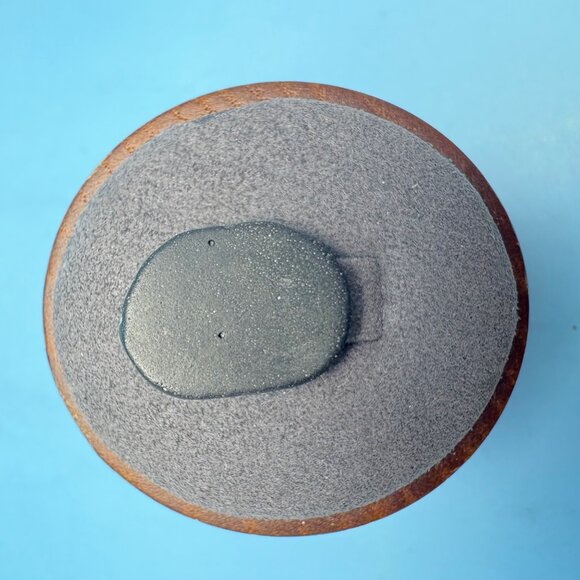 Natural Turquoise Slab w/ Host Rock Freeform Oval Loose Stone .75" x .50" - Picture 5 of 9